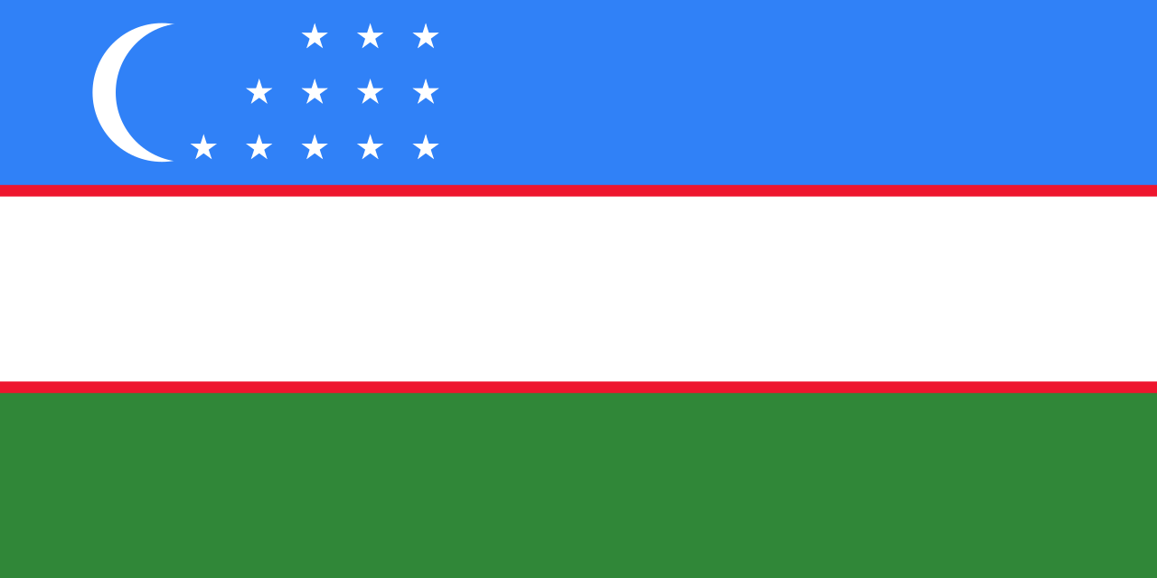 Флаг Узбекистана